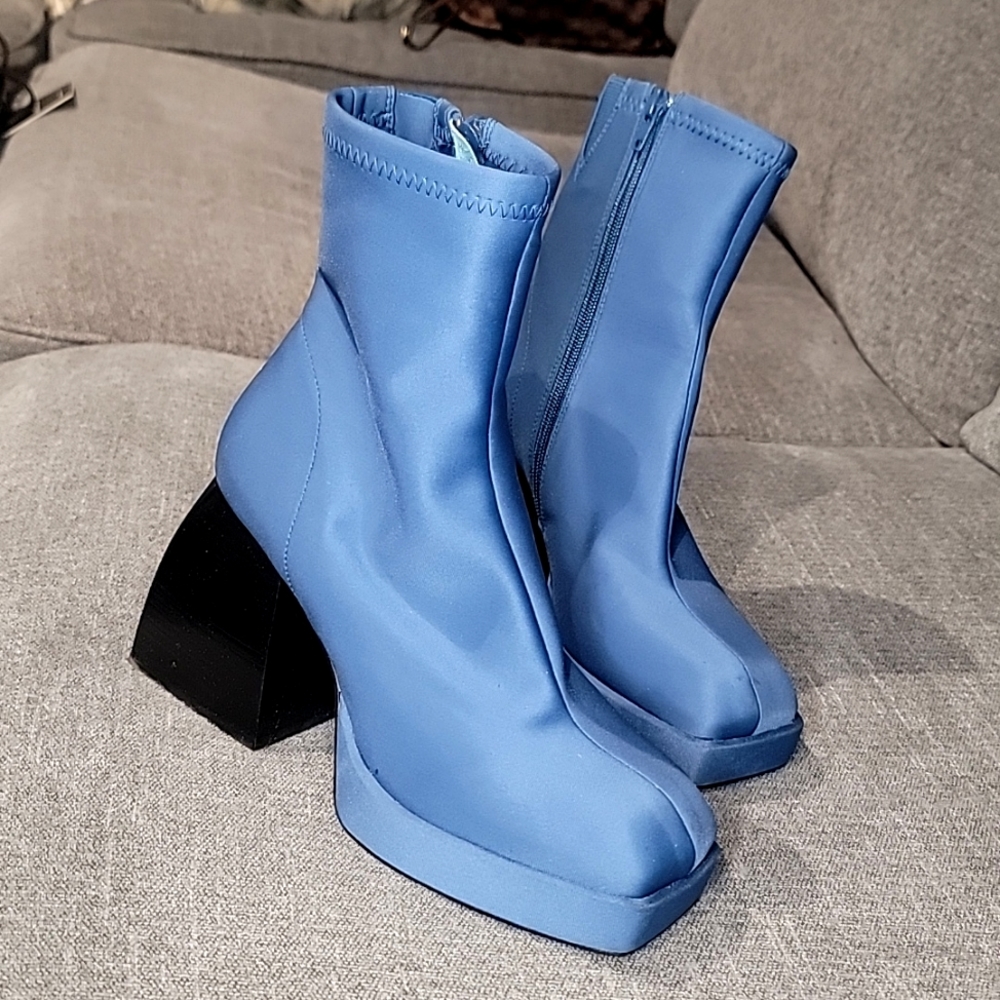 Jeffrey Campbell Women's Blue Boots